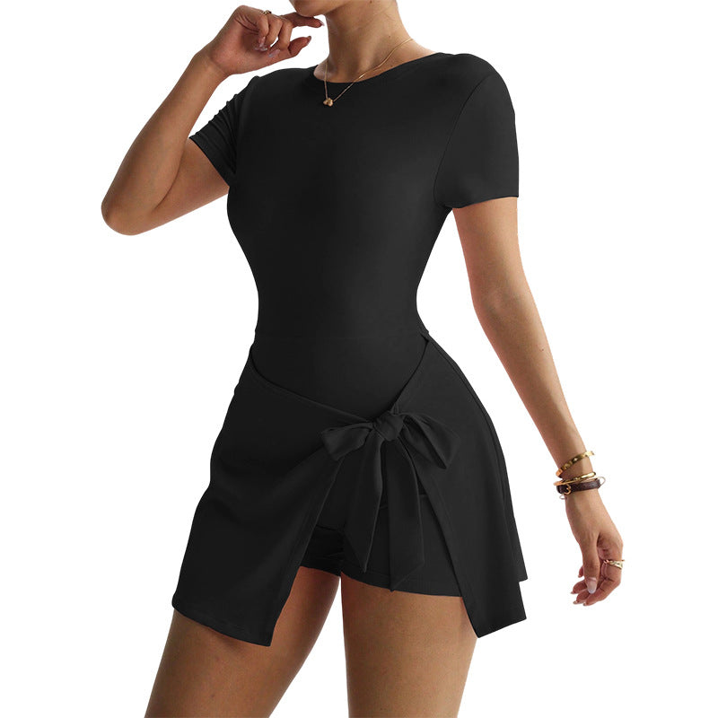 ActiveGrace Athletic Skort Romper