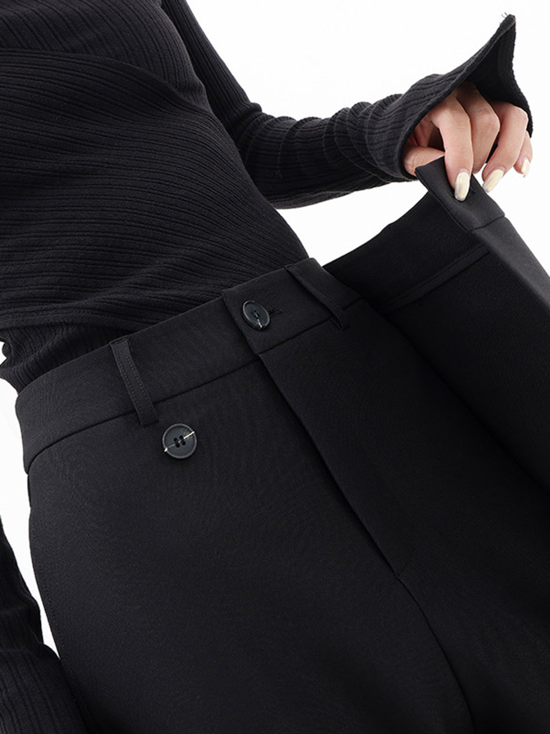 Raphaëlle - Asymmetrical Fashion Trousers